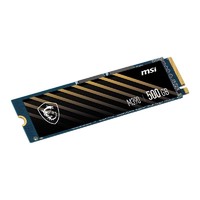 MSI 微星 黑竞系列 SPATIUM M390 NVMe M.2 固态硬盘 500GB（PCl-E3.0）