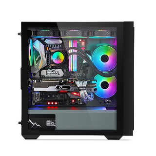 KOTIN 京天 御 T-127 十二代酷睿版 组装电脑（黑色、500GB SSD、酷睿i7-12700F、RTX 3060 12G、16GB）