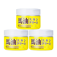 COSMETEX ROLAND 日本LOSHI北海道马油保湿面霜补水保湿女敏感肌220g*3罐