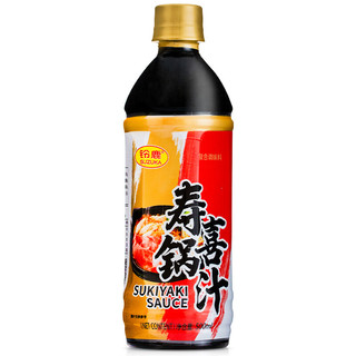 铃鹿 寿喜锅汁 寿喜烧调味汁 日式牛肉火锅底料底汤酱油 500ml