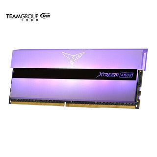 十铨（Team）梦境台式机电脑内存套条DDR4 超频ARGB幻彩马甲灯条 16G(8*2) 4000灯条套装 CL18