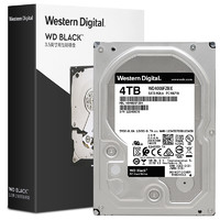 西部数据 plus：Western Digital 西部数据 黑盘系列 3.5英寸 台式机硬盘 4TB（CMR、7200rpm、256MB）WD4005FZBX
