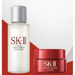 SK-II 神仙水 10ml+赋能焕采精华霜 2.5g