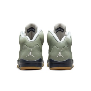 AIR JORDAN 正代系列 Air Jordan 5 Retro 男子篮球鞋 DC7501-300 地平线绿/赭石沙色/浅银/煤黑 36