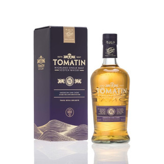 汤玛丁（Tomatin）15年 苏格兰 单一麦芽威士忌 洋酒 700ml 汤玛丁15年 700ml