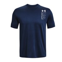 UNDER ARMOUR 安德玛 Vent Graphic 男子运动T恤 1365217-408 深蓝色 XXL