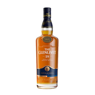 THE GLENLIVET 格兰威特 18年 单一麦芽 苏格兰威士忌 40%vol 700ml