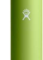 Hydro Flask 宽口带吸管盖不锈钢可重复使用水瓶真空隔热