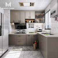 MACIO CASA 玛格 定制整体橱柜小户型厨房橱柜简约简易家用装修灶台柜一体厨柜