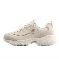 SKECHERS 斯凯奇 D'LTES 1.0 休闲运动鞋 896145/NAT 自然色 35.5