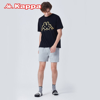 Kappa 卡帕 男子运动套装 KP1H03 黑金 L