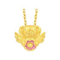 Chow Sang Sang 周生生 93285P 小可甜甜圈足金吊坠 1.5g 魔卡少女樱联名款