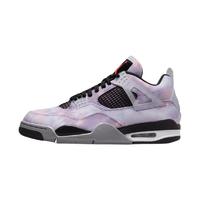 AIR JORDAN 正代系列 Air Jordan 4 Retro Se 男子篮球鞋 DH7138-506 海浪紫/亮深红/黑/水泥灰/白色 40.5