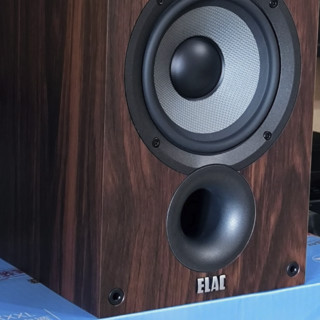 ELAC 意力 Debut2.0系列 DB52 2.0声道音箱 胡桃木色