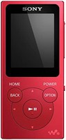 SONY 索尼 NW-E394 Walkman MP4播放器 MP38GB (存储照片，FM收音功能)，红色