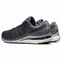 ASICS 亚瑟士 GEL-KAYANO 28 透气鞋面 缓震舒适 男士稳定运动休闲跑步鞋 1011B189.021 灰黑款 42.5码/US9