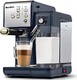 Breville 铂富 一键式CoffeeHouse 咖啡机 19 Bar 意大利泵 自动奶泡器 ESE Pod 兼容 海军蓝 [VCF145]