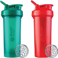 BlenderBottle 经典 V2 摇杯非常适合蛋白质奶昔,28 盎司2 包