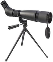 BRESSER 宝视德 瞄准镜 Travel 20-60x60，带台式三脚架，轻便紧凑的瞄准镜，无级变焦放大，包括带肩带和保护帽的包