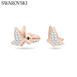 SWAROVSKI 施华洛世奇 LILIA FIG系列 蝴蝶造型耳环 5382367