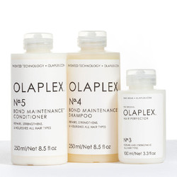 Olaplex 強韌修護護發套裝（燙染護理修復劑 100ml+洗發水 250ml+護發素 250ml）