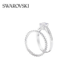 SWAROVSKI 施华洛世奇 strass系列 5184979 女士爱之承诺戒指 52号