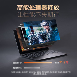 联想(Lenovo)YOGA 14s 14英寸高性能轻薄办公笔记本电脑(标压8核R7-4800H 16G 512G 2.8K 90Hz高刷屏)深空灰