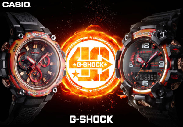 炸裂登场，卡西欧G-SHOCK「红焱」系列