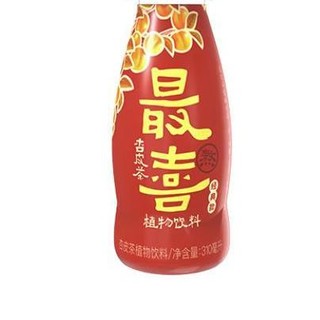 最喜 经典款 杏皮茶 310ml*15瓶 喜庆红瓶装