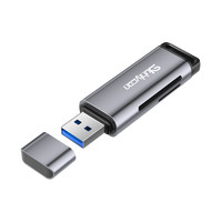 裕合联 读卡器USB3.0经典黑-SD/TF卡