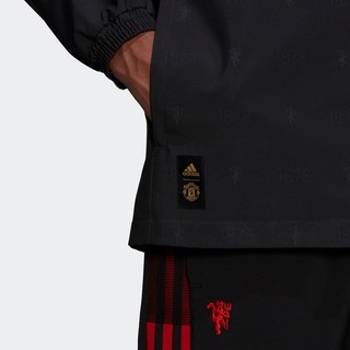 adidas 阿迪达斯 MUFC Q2 WB 男子运动夹克 H56689 黑色 XS
