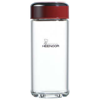 HEENOOR 希诺 XN-9055 玻璃杯 330ml 红色