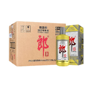 LANGJIU 郎酒 2022特别版 53%vol 酱香型白酒 500ml*12瓶 整箱装