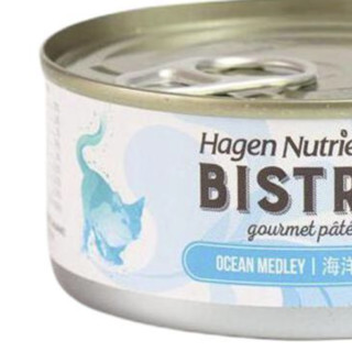 Hagen Nutrience 哈根纽翠斯 三文鱼鲷鱼口味猫罐头 156g