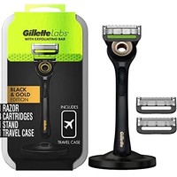 Prime会员：Gillette 吉列 男士剃须刀（3个剃须刀片补充装+1个旅行箱+1个高级磁性支架）