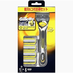 Gillette 吉列 锋隐致护刀架+6刀头，Proshield 5B支架替换刀头 6个装