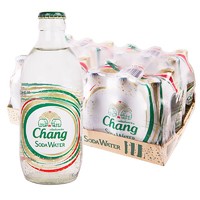 Chang 象牌 泰象（Chang）大象牌国际版原味无糖苏打水 325ml*24瓶 整箱