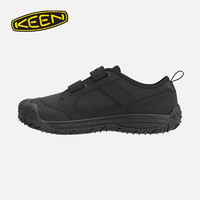 KEEN 官方 新款 SPEED HOUND 户外运动鞋防滑耐磨徒步鞋大小儿童鞋 黑色/银色-1026699 34