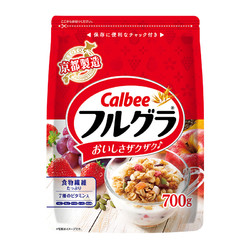 卡乐比即食水果麦片早餐 日本进口原味700g/袋