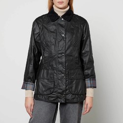 Barbour 巴伯尔 Beadnell 女士蜡质夹克 黑色