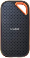 SanDisk 闪迪 2TB Extreme PRO 便携式外置SSD硬盘-不高于1050MB / s-USB-C，USB 3.1-SDSSDE80-2T00-G25