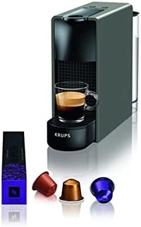 KRUPS 克鲁伯 Nespresso XN110B Essenza Mini 胶囊咖啡机 19Bar泵压，0.7L，1260W，灰色