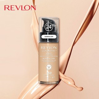 REVLON 露华浓 粉底液#自然150持久遮瑕保湿干皮水光revlon油皮奶油肌BB霜水润30ml