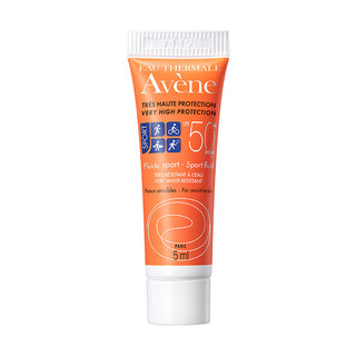 Avene 雅漾 法国进口 雅漾(Avene)防晒霜SPF50+运动户外隔离紫外线防水汗敏感肌隔离面部身体5ml