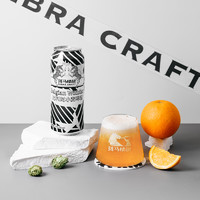 88VIP：Zebra Craft 斑马精酿 比利时风味小麦白啤酒 500mlx12罐