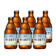 临期品：VEDETT 白熊 精酿啤酒 比利时原瓶进口 保质期到5月9日 330ml*6瓶