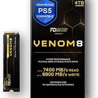 VENO 威路 Fantom 驱动器 VENOM8 4TB M.2 SSD - 高达 7400MB/s