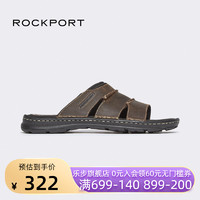 ROCKPORT 乐步 夏季新款防滑平底凉鞋休闲透气沙滩男拖鞋H80307