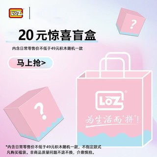 LOZ 俐智 微钻小颗粒积木 随机积木盲盒