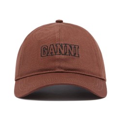 GANNI 软件徽标刺绣棒球帽